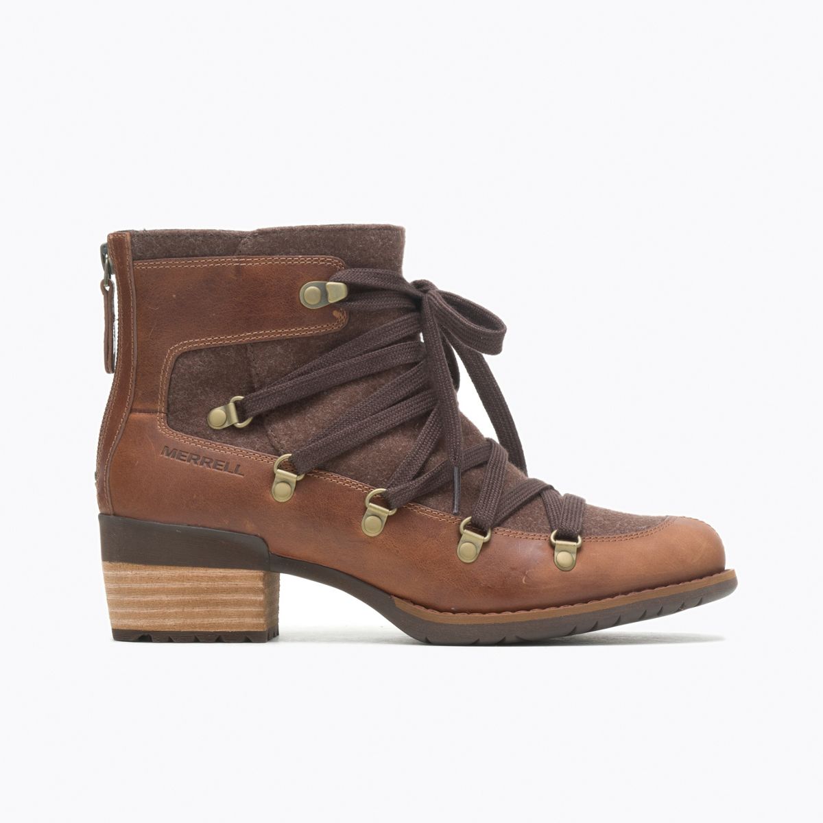 Merrell adaline bluff leather hotsell ankle boots